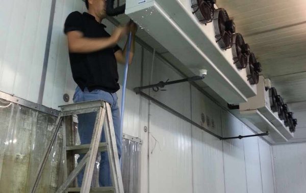 chemical wash fan coil blower evaporator