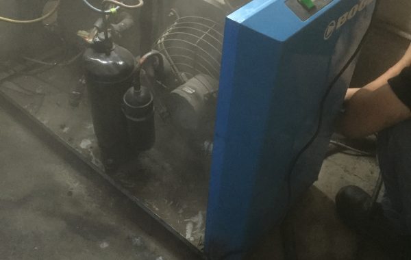 Servicing of air dryer